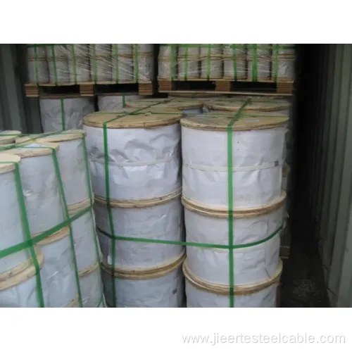 Galvanized Steel Cable 1X19 Used in Hanger